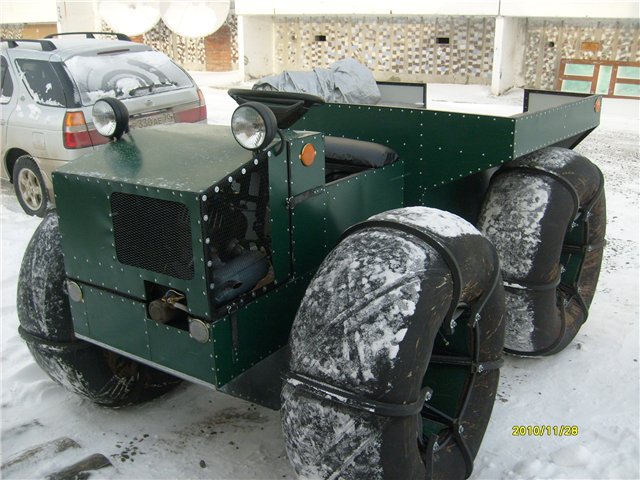 Самодельный полноприводный каракат