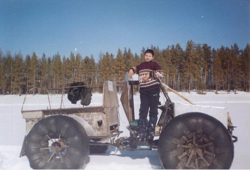 Самодельный снегоболотоход