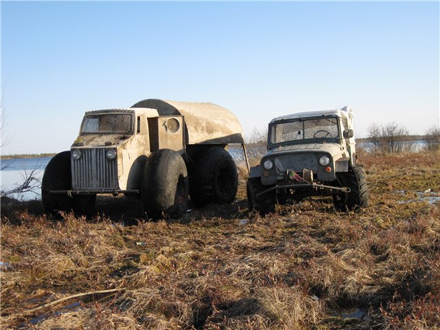 Вездеход на шинах низкого давления на продажу