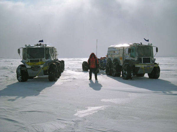 Морская Ледовая Автомобильная Экспедиция - 2012 на вездеходах-амфибиях